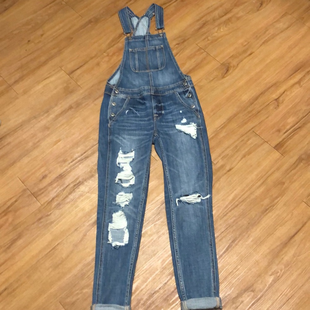 American Eagle overalls
